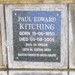 KITCHING Paul Edward 1950-2005