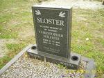 SLOSTER Christopher Wilfred 1926-1994