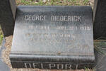DELPORT George Diederick 1893-1972 & Jacoba Elizabeth 1907-1969