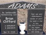 ADAMS Brian Clifford 1978-2010