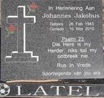 LATEL Johannes Jakobus 1943-2010