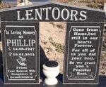 LENTOORS Phillip 1947-2013