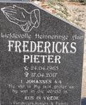 FREDERICKS Pieter 1965-2017