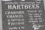 HARTBEES Charomie Emanuel 1977-2017