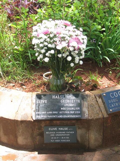 HALSE Clive 1917-1993 & Georgette CHARLIER 1918-2018