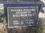 STIDWORTHY Susara Johanna Elizabeth 1929-2007