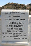 MARINCOWITZ Gerolm S. 1870-1941