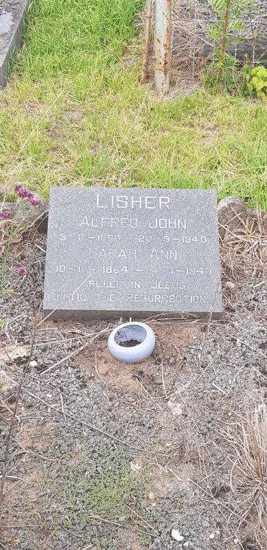 LISHER Alfred John 18??-1940 & Sarah Ann 1864-1947
