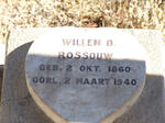 ROSSOUW Willem D. 1860-1940