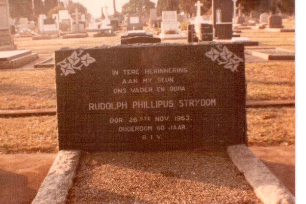 STRYDOM Rudolph Phillipus -1963