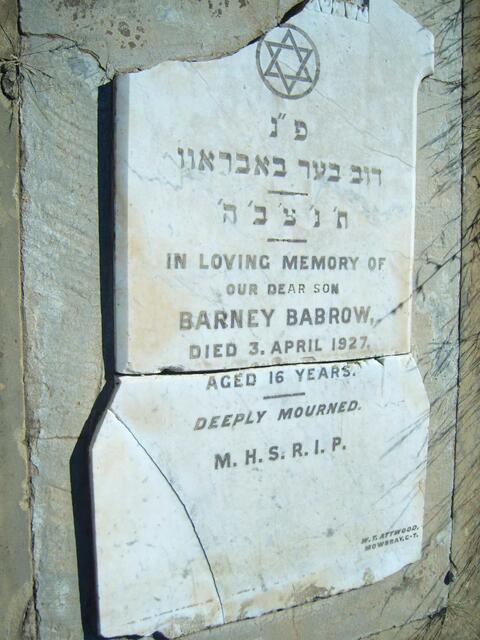 BABROW Barney -1927