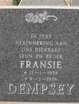 DEMPSEY Fransie 1958-1976