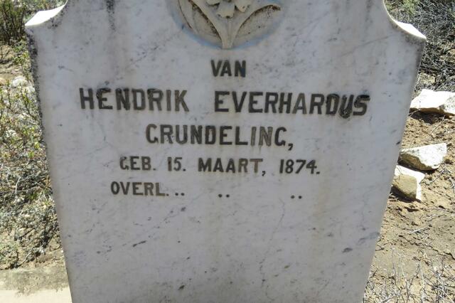 GRUNDELING Hendrik Everhardus 1874-