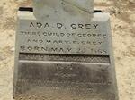 GREY Ada D. 1868-1871