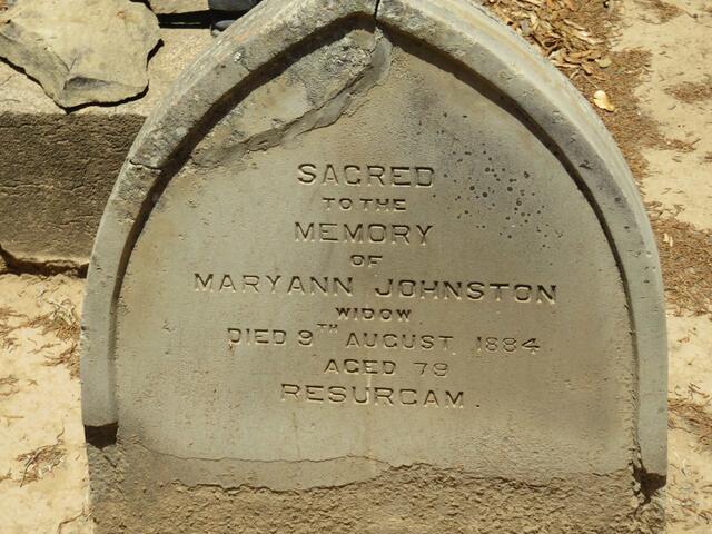 JOHNSTON Maryann -1884