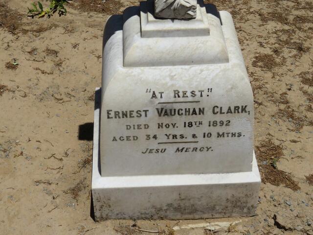 CLARK Ernest Vaughan -1892