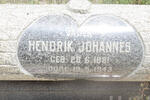 ? Hendrik Johannes 1881-1943