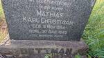 DETTMAN Mathias Karl Christiaan 1894-1949