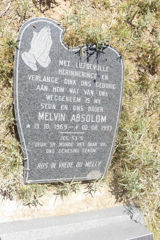 ABSOLOM Melvin 1969-1993