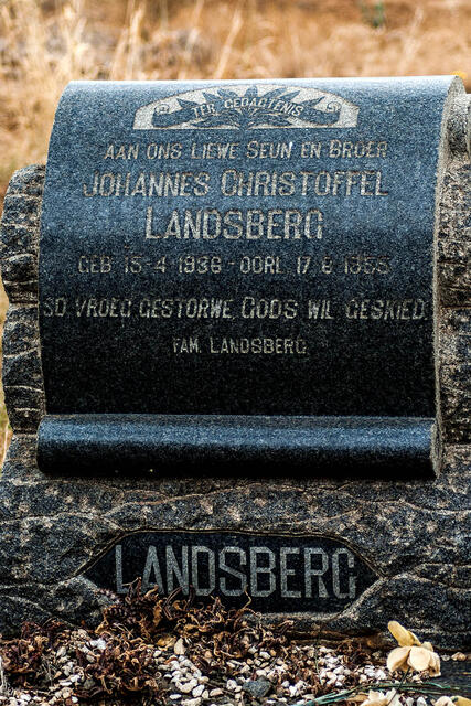 LANDSBERG Johannes Christoffel 1936-1955