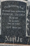 NORTJE Francois Jacobus 1877-1952