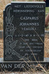 MERWE Casparus Johannes, van der 1947-1998