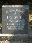 SMITH Fay nee JOHN 1931-1992