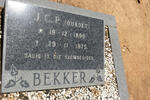 BEKKER J.C.P. 1890-1975
