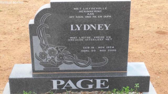 PAGE Lydney 1924-2005