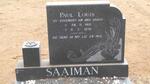 SAAIMAN Paul Louis 1931-1978