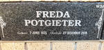 POTGIETER Freda 1935-2018