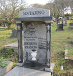 MNTAMBO Bhefika Francis 1949-2002