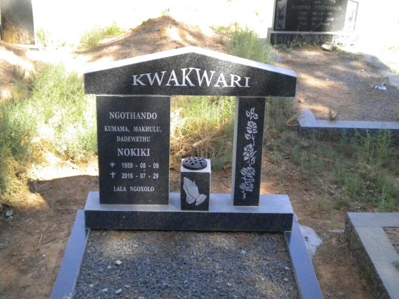 KWAKWARI Nokiki 1959-2016