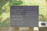 GAFFLEY Richard 1938-1979
