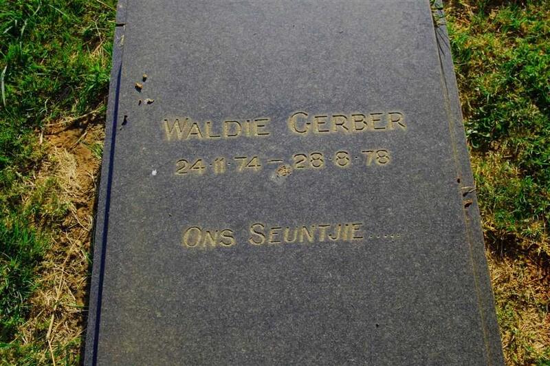 GERBER Waldie 1974-1978