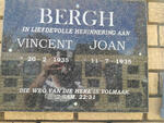 BERGH Vincent 1935- & Joan 1935-