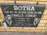 BOTHA Cornelia 1946-2011