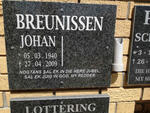 BREUNISSEN Johan 1940-2009