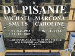 PISANIE Michael Smuts, du 1933-2005 & Marcona Caroline 1934-