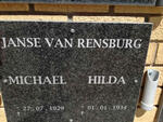 RENSBURG Michael, Janse van 1929- & Hilda 1934-
