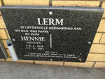 LERM Hennie 1939-2011