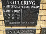 LOTTERING Martin John 1928-1982