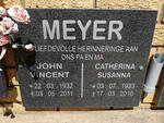 MEYER John Vincent 1932-2011 & Catherina Susanna 1933-2010