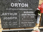 ORTON Arthur Joseph 1935-2012 & Susara Gertruida 1949-