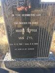 ZYL Maria Sophia, van 1901-1986