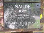 NAUDE Joey 1930-2013