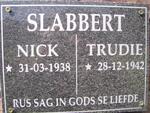 SLABBERT Nick 1938- & Trudie 1942-