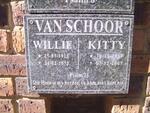 SCHOOR Willie, van 1913-1972 & Kitty 1919-2007