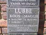 LUBBE Koos 1949-2017 & Maggie 1951-