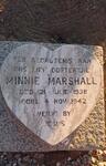 MARSHALL Minnie 1938-1942